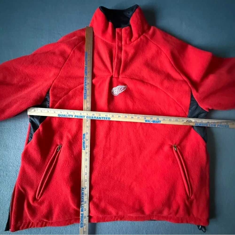 Red Wings Black and Red Pullover reversible Jacket XXL‎